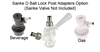 SANKE KEG COUPLER BALL LOCK POST CONVERSION SET